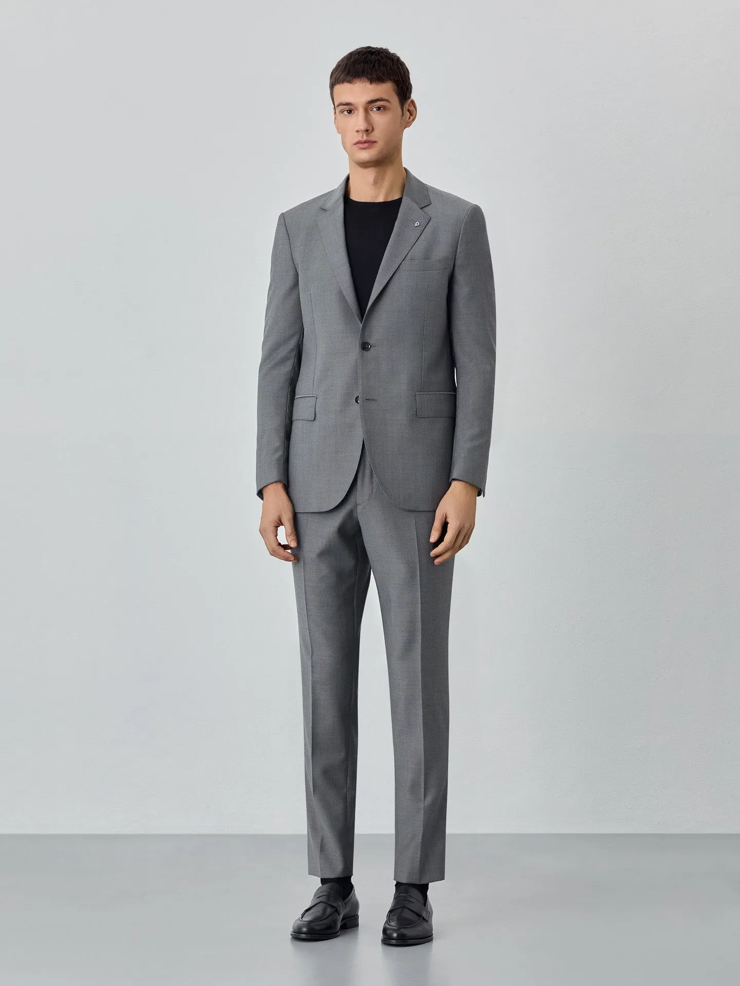 Slim fit K-Stretch Birdeye Suit