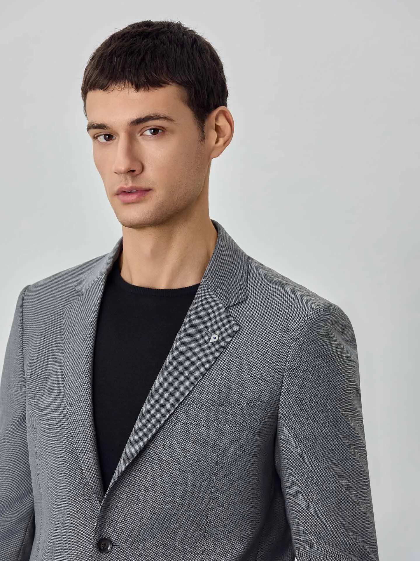 Slim fit K-Stretch Birdeye Suit