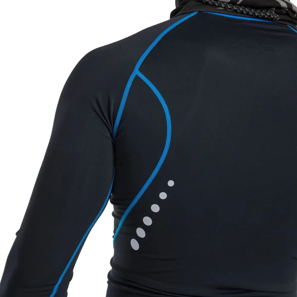 Trespass DLX Mens Compression Base Layer Top - Black