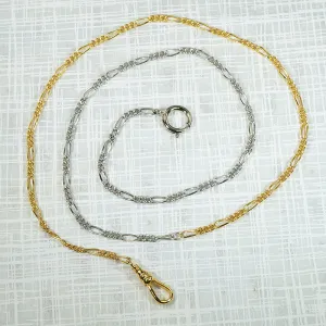 Two-Tone Figaro Married Chain by Ancient Influences