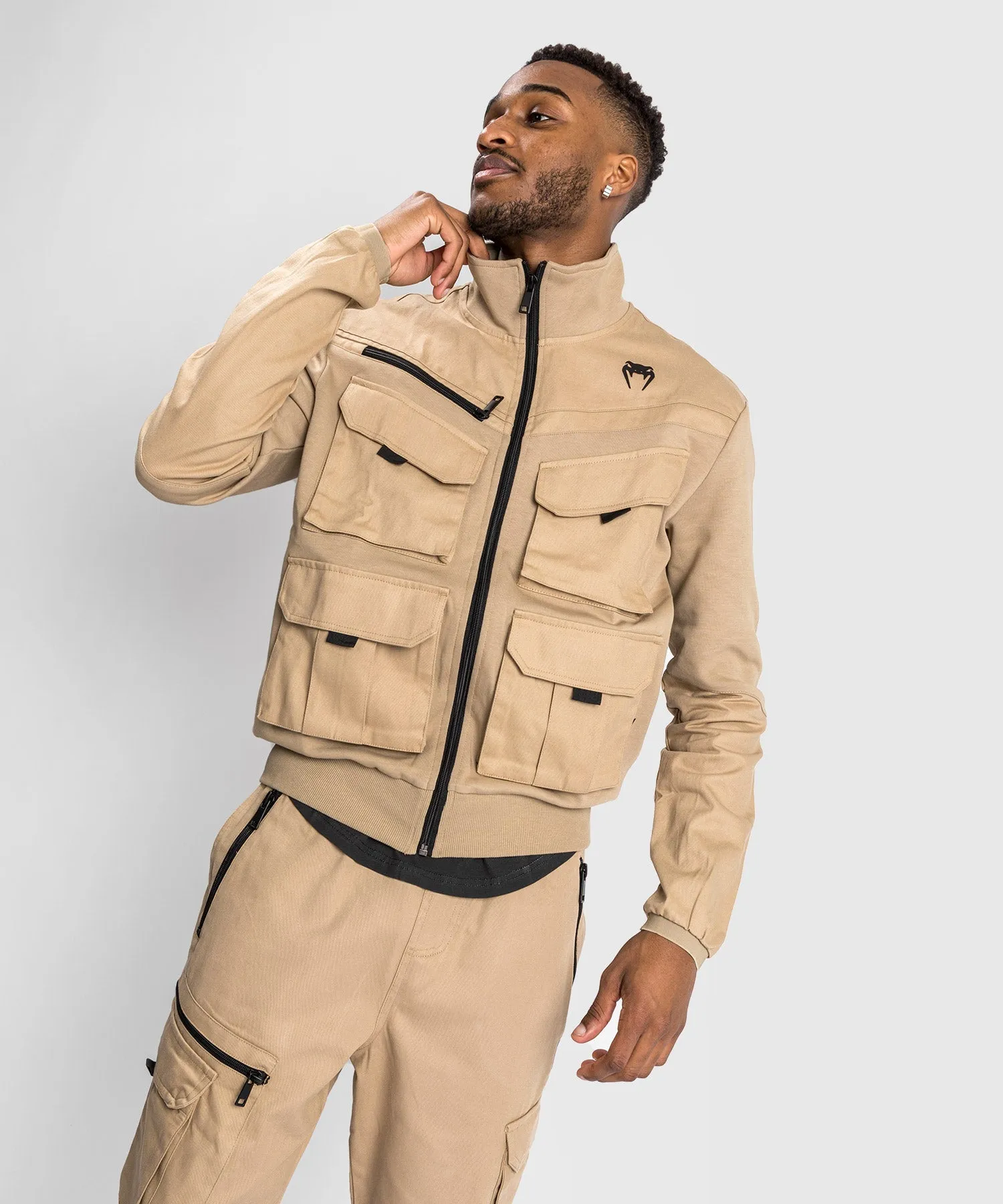 Venum Cargo Track Jacket - Sand